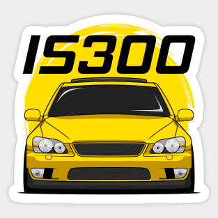 IS300 Yellow Sticker